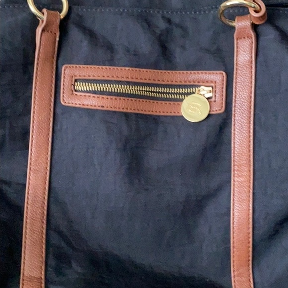 Black nylon zipper tote banana republic - Picture 2 of 6